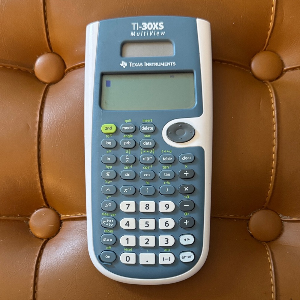 Texas Instruments TI-30XS Multiview in Blue and White Calculator
